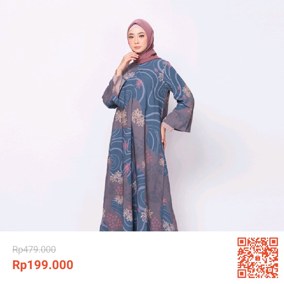 _Hatubi's tweet photo. Temukan ZM Zaskia Mecca - Luny Navy Gamis - Jelita Indonesia - Edisi Maluku dengan potongan 58%! Hanya Rp199.000. Dapatkan segera di Shopee! https://t.co/yL3sHsPGft #ShopeeID #bajuartis #zaskya https://t.co/j2Mc2RR3Vj