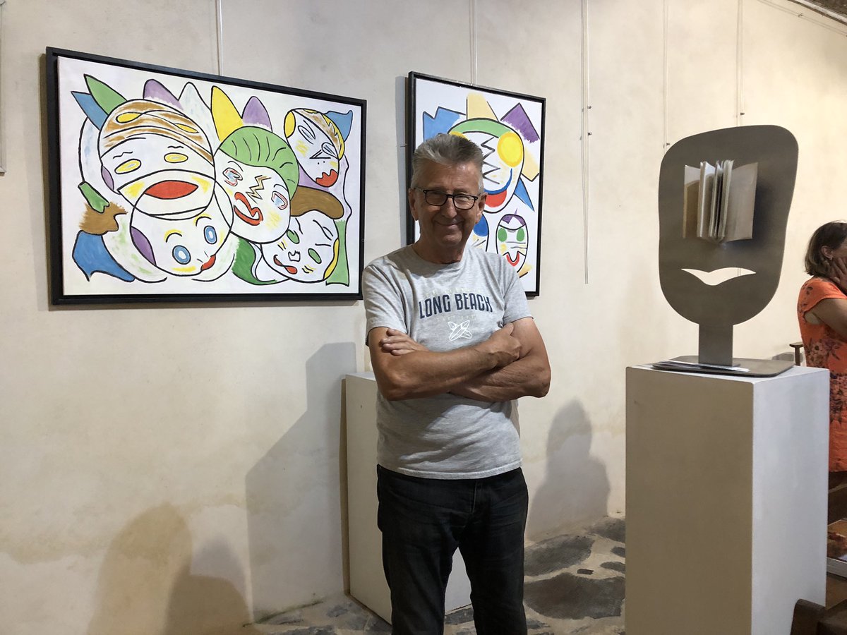 Cette semaine #exposition toute en contraste avec une belle surprise de #Bertrand_Patard  #sculpture  qui nous  fait la surprise et l’honneur de se joindre au #GAP  pour nous offrir le florilège de ses oeuvres
#ChapelleSteAnneDeLaGrève
#SaintBroladre 
#AmisDeSteAnne 
#JaimeLaBaie