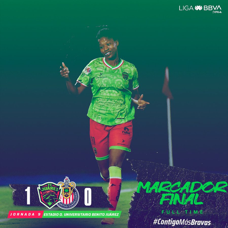 iDiskiTimes's tweet photo. 𝗜𝗡 𝗠𝗘𝗫𝗜𝗖𝗢 🇲🇽

🇿🇦 Jermaine Seoposenwe scored two minutes into her debut for @FemenilFcJuarez to hand her new side a 1-0 win against previously unbeaten Chivas. 🔥🔥🔥 https://t.co/l24syrMze1