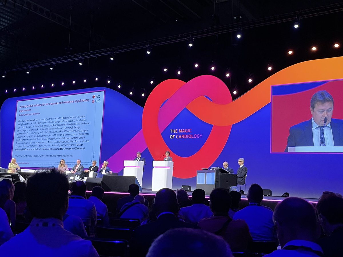 #esccongress2022 #ESCGuidelines 🎯 new definition of PH :
mPAP > 20 mmHg and PVR > 2 UW for precap   💊 PDE5is for type 2 ?       Looking forward to discussing this with @CharlesFauvel @CardioOnline