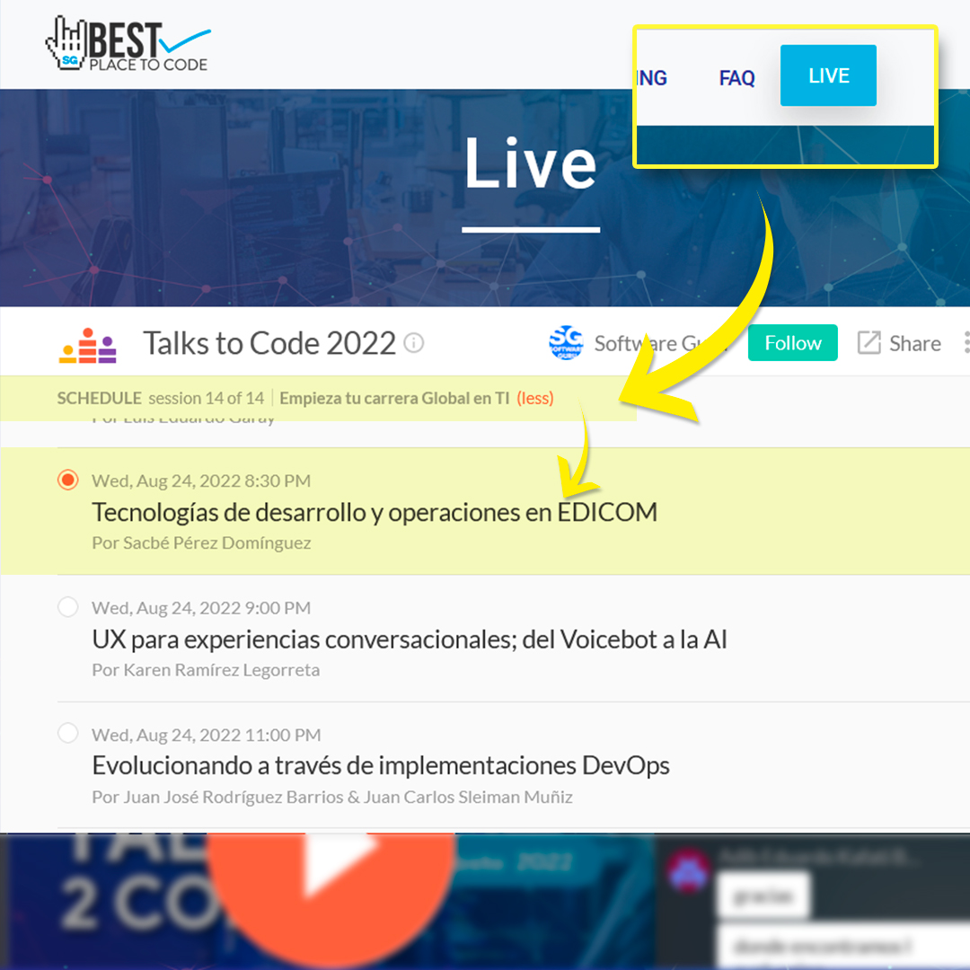 edicomgroup_HR's tweet photo. ¿Que pasó esta semana en el #Talks2Code?
🤖Nuestro compañero Sacbé presentó una plática a cerca de la Implementación del Desarrollo Ágil de Software y Arquitectura SaaS en @EdicomGroup. ¡Gracias Sacbé!

¿Te lo perdiste? 👀Accede a la grabación: https://t.co/QqZ72BypQF ➭ SCHEDULE https://t.co/SvjmhIym4v