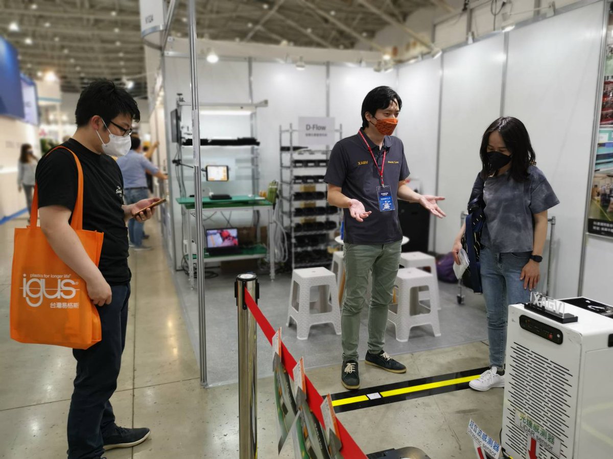 Maker_hart's tweet photo. ✌️2022.8.26第三天展
2022台北國際自動化工業大展
website:https://t.co/x69zfVeWRa
Welcome to Sound Land booth no N1024 & 1026~~
08/24-27,2022 Automation Taipei~~TaiNEX 1, 4F~~
website:https://t.co/x69zfVeWRa
#SoundLand #2022台北國際自動化展 #AGV #無人搬運車 #DFLOW #個人自動化工作站 https://t.co/w1FNzBdITy