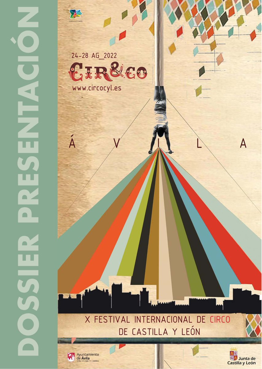 Ayto_Avila's tweet photo. Nueva jornada de @CircoFestival. X Festival Internacional de Circo de Castilla y León
Estarán con nosotros hasta el 28 de agosto

 https://t.co/v7Zcfgm4dP https://t.co/20ThIgVBPb