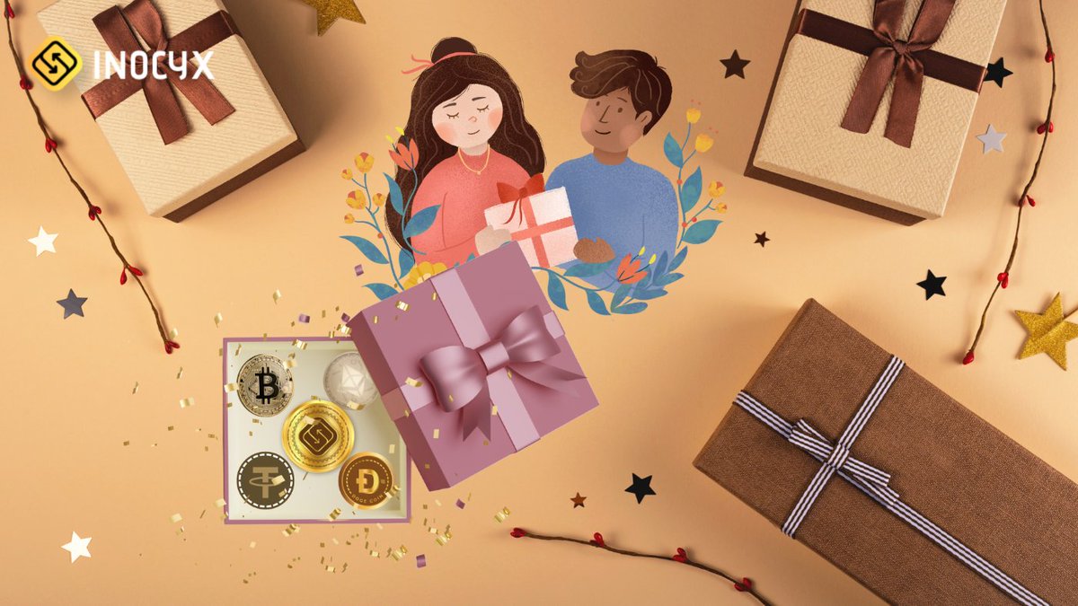 INOCYX's tweet photo. Have you ever given an #Crypto as a Gift 🎁 ? How did that go? Start the 🎁 initiative now.
#cryptobox #gifts #gift
@InocyxNFT
#iyxholder #iyxholders #iyxtoken #inocyx #inocyxnft #GRWO #Cryptosiasts #cryptosiasts 
#cryptocurrency #Crypto #Bitcoin #BTC #ETH #TRX #USDT #dogecoin https://t.co/TuL4i25MCk