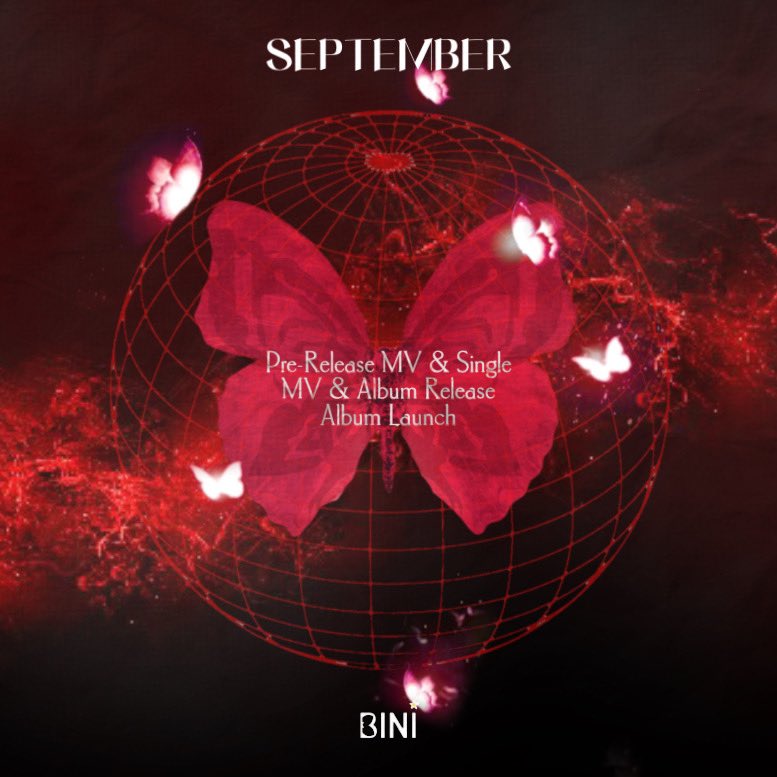 ultcolet's tweet photo. BINI
2nd ALBUM Release
< September 2022 >

@BINI_ph @bini_members 
#BINI #BINISeptemberFever 
#BINI_Comeback_Soon https://t.co/5AVXhbSu2l