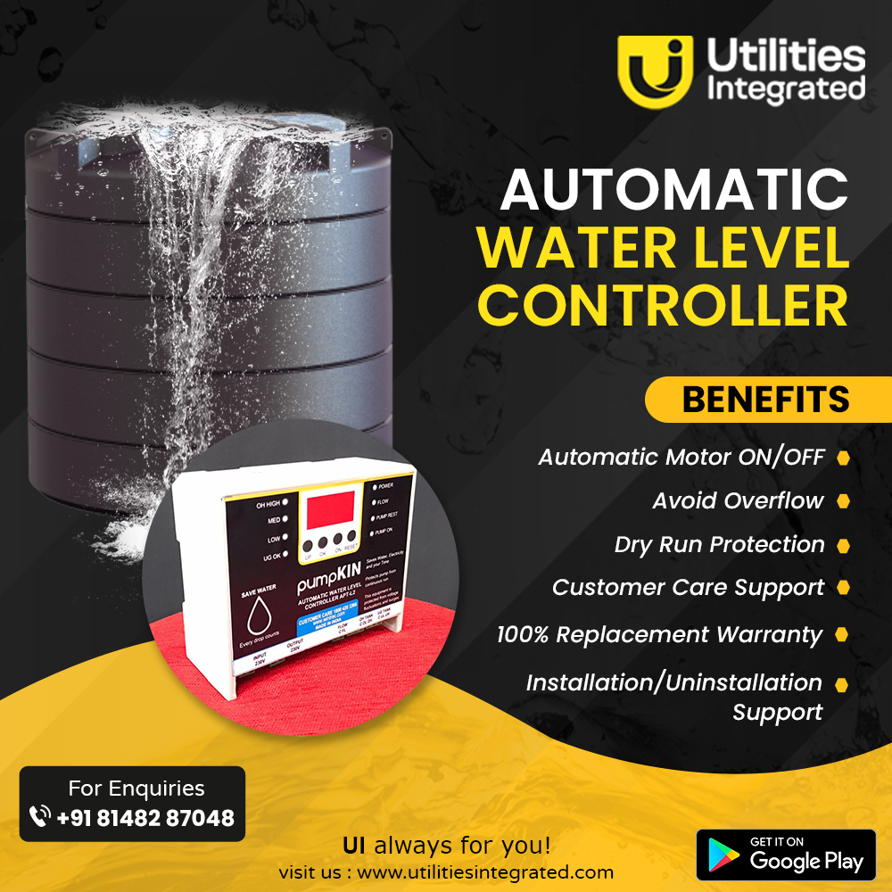 UtilitiesInte's tweet image. We provide automatic water level controller to avoid overflow from your water tank.
Follow us to know more about our services.

#automaticwaterlevelcontroller #AutomaticWaterLevel #automaticwaterlevelcontrol #utilitiesintegrated #utilityservices #utilityservicesinchennai #chennai