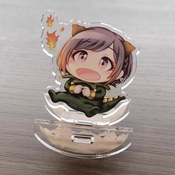 【受注9/9まで】絵名サラマンダーゆらゆらアクリルフィギュアで受注販売はじめました。9/9まで受付なので、欲しい方はそれまでにポチっとよろしくお願いします 