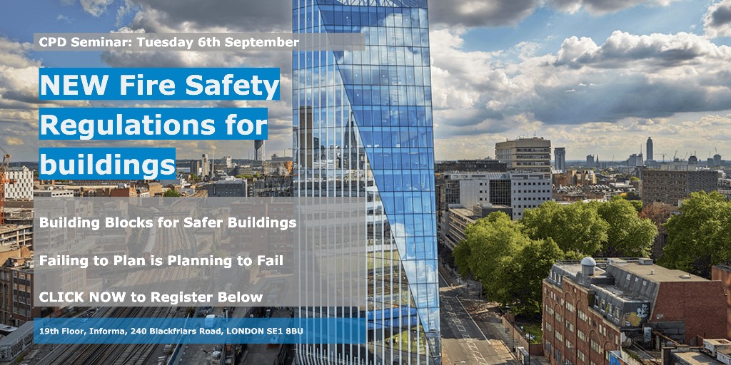 SteveDilloway's tweet photo. New Fire Safety Building Regulations  Fire Safety (England) Regulations come into force soon, Gerda Security Products are hosting a CPD Seminar event in association with FIREX International for building owners &amp; managers on Sept 6th.

Find out more https://t.co/F4TXsoNQyE https://t.co/lCYwVXq5Gm