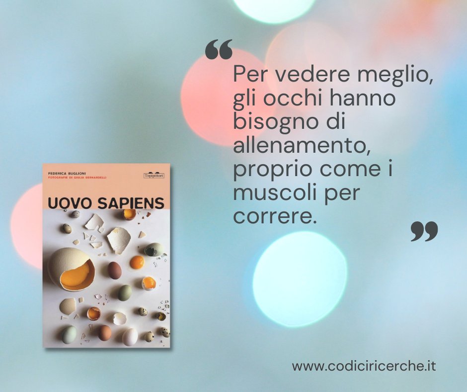 “Otto laboratori pensati per le bambine e i bambini, ma che sono forse ancora più importanti per le persone adulte”. Laura consiglia di leggere Uovo sapiens di Federica Buglioni con illustrazioni di Giulia Bernardelli, <a href="/Topipittori/">Topipittori</a> (2021)