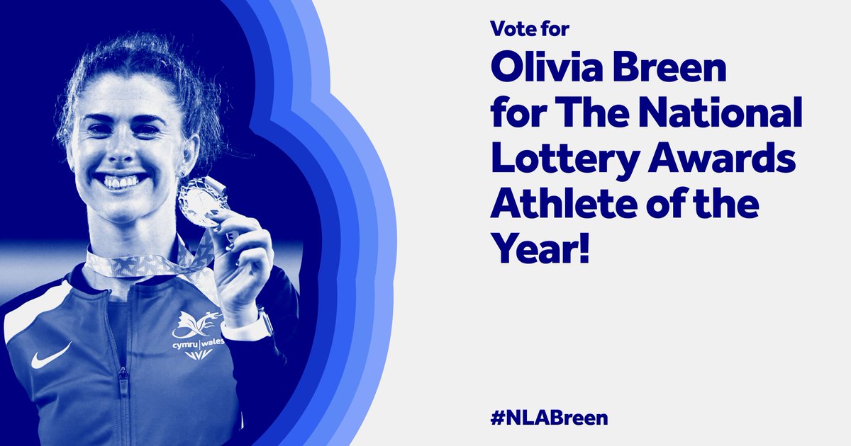 dsw_news's tweet photo. #NLABreen โญ๏ธ
Vote @BreenOlivia as your @LottoGoodCauses Athlete of the Year by tweeting #NLABreen OR vote online:
๐ https://t.co/IrhaqefFPF
Make sure to cast your vote before Wednesday 31st August 2022! #NLAwards @WelshAthletics @sportwales https://t.co/AQAfHzAmxC