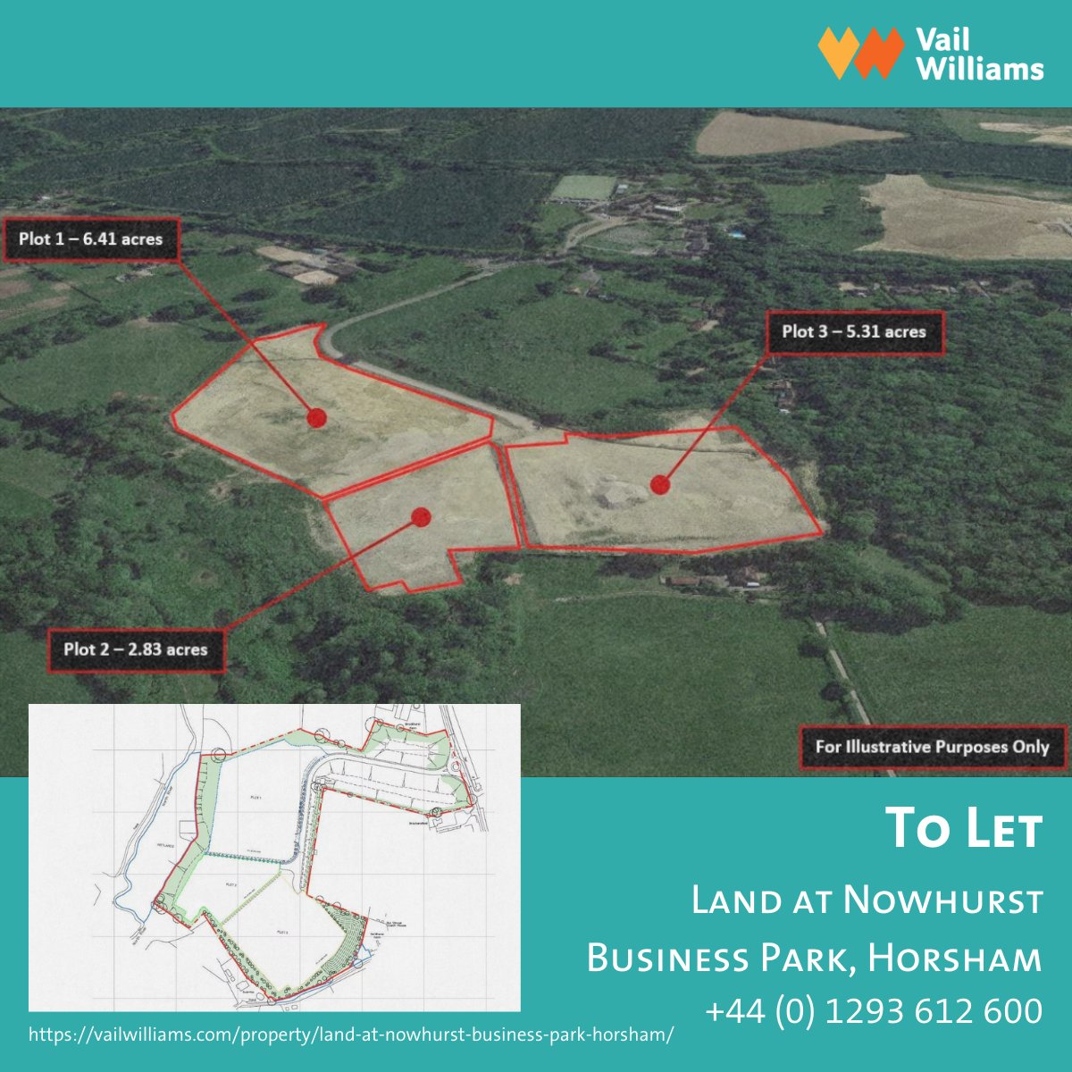 VailWilliams's tweet photo. 🏢To Let: Land at Nowhurst Business Park, Horsham
This is a rare open storage/yard opportunity in the heart of West Sussex with 2.83 acres – 14.55 acres (1.15 – 5.89 Ha)
https://t.co/4Uhbd1rqtj
#landtolet #storagetolet #yardtolet #horsham #westsussex #sussex #openstorage https://t.co/3qHGqsu9zc