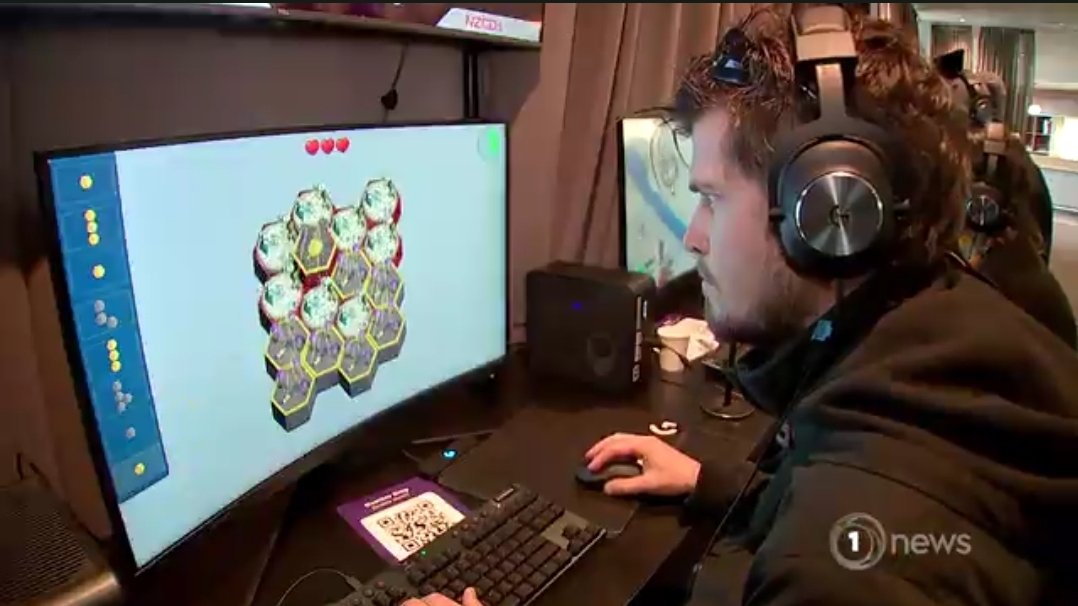 DinobiteGames's tweet photo. Watching the local news piece like hey, one of those games in the background looks familiar 👀

https://t.co/R6yXRrcCNW https://t.co/w74nUX068T