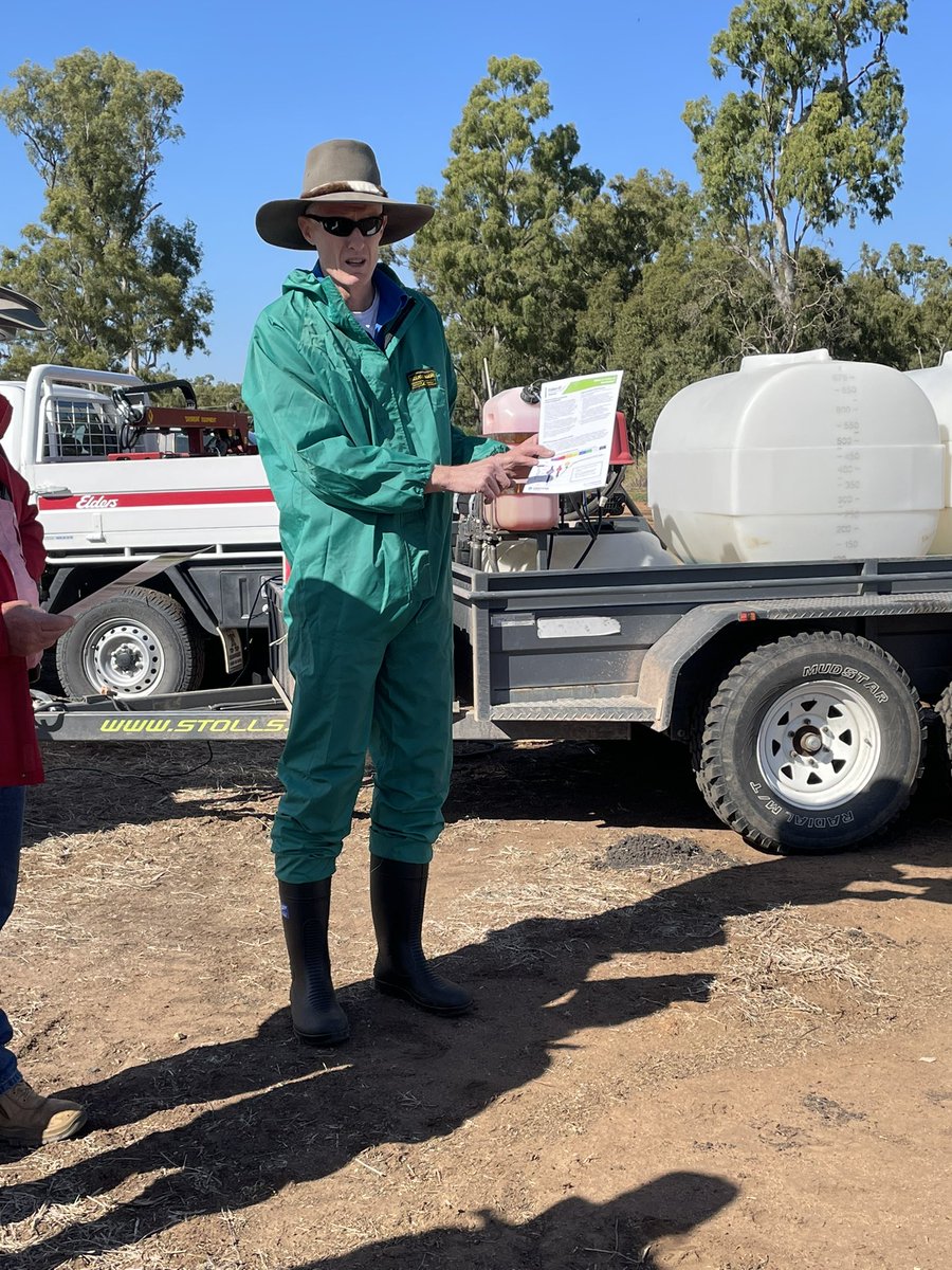 mareecrawford1's tweet photo. The @EldersLimited southern Qld agronomists attended their accreditation on @corteva Colex-D today in preparation for summer 2022. New Colene salt formulation for low drift low odour replacement of 2-4-d. https://t.co/v0HCVI0pKF