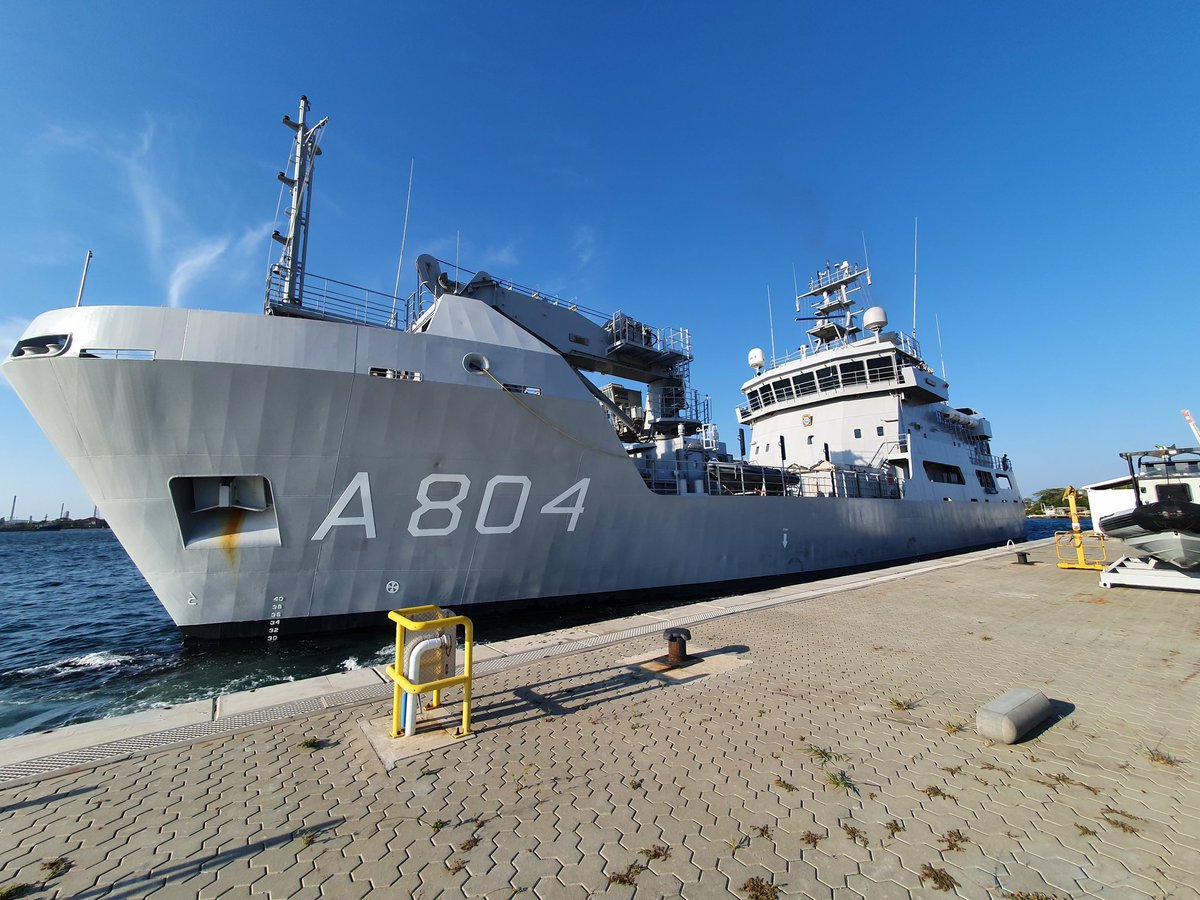 WimTalma's tweet photo. We train ships worldwide. This weeks MOST supports HNLMS Pelikaan in the Caribbean part of NLD kingdom. @c_pelikaan #seatraining #MOST https://t.co/ewlV2sQI9S