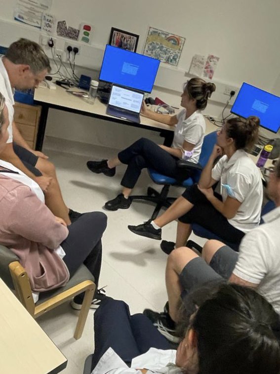 BHRUT_ARCCS therapy team tweet media