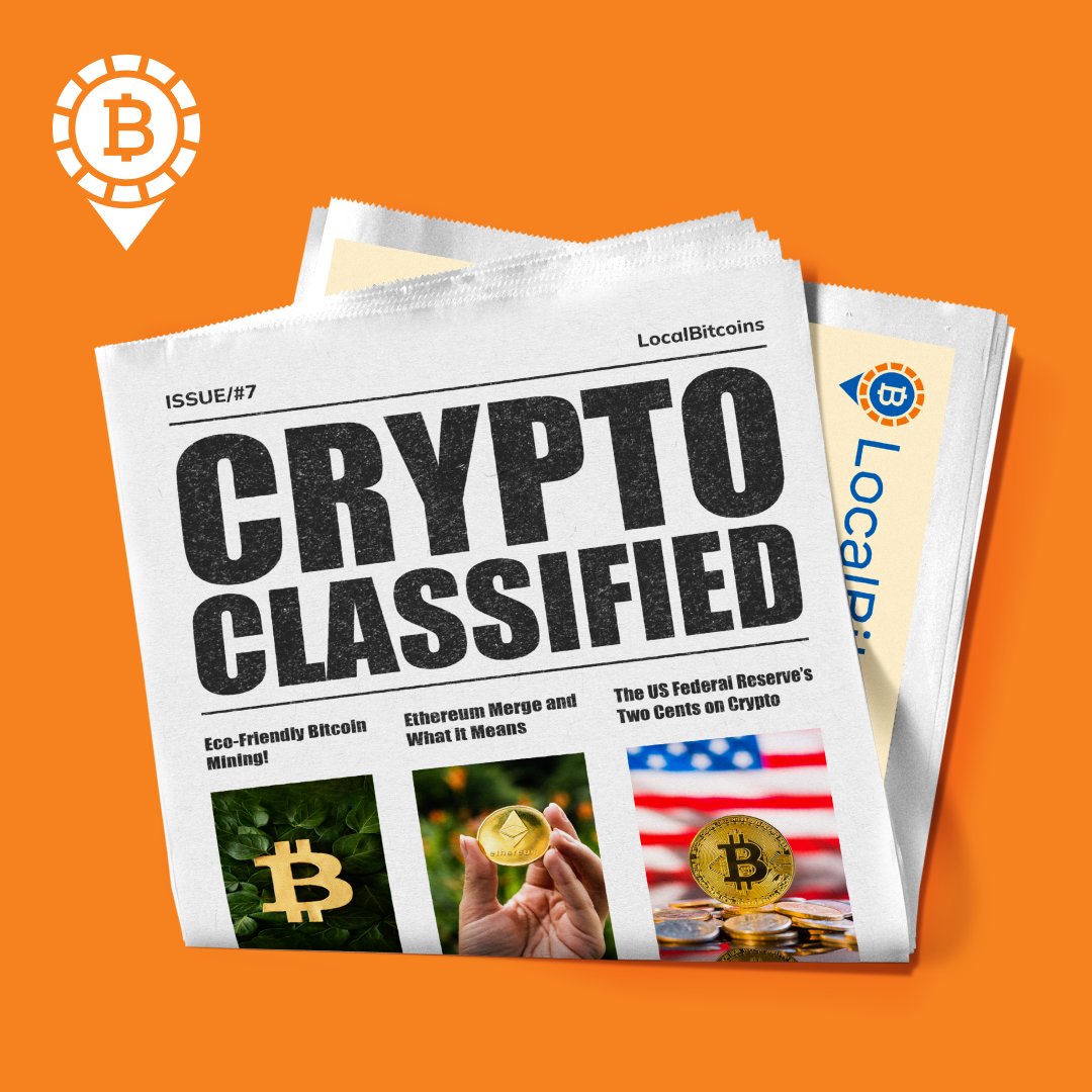 LocalBitcoins's tweet photo. Designed to bring you all the latest crypto news β Crypto Classified β August edition, has now been sent! ποΈ π€©
Havenβt subscribed yet? β> Just log-in/sign-up to LocalBitcoins and subscribe from the settings.
Happy reading βοΈ
#CryptoClassified #CryptoNews #LocalBitcoins https://t.co/3DNNc0lsIT