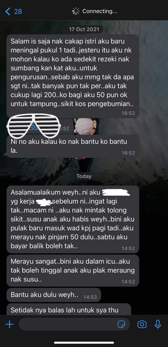 amende_sial's tweet photo. Bini dia mati dulu baru sakit. 😥 https://t.co/aPdwly1Wei