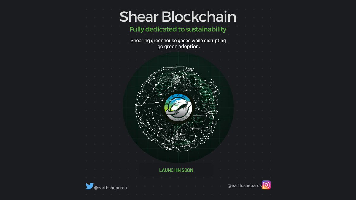 Earth_Shepards's tweet photo. Shear Blockchain aims to create a new, efficient and transparent approach by which people can contribute toward Co2 reductions in their own way

#earthshepards #sheartoken #shear #futuristic #futurism #future #tech #techlife #techlover #techaddict #technerd #techy #techgeek https://t.co/5zuH0oOfZk