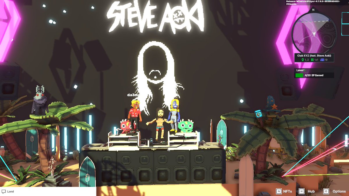 adaline168's tweet photo. @TheSandboxGame @steveaoki I just participated in the #SandboxAlphaS3Giveaway for a chance to win 500 SAND! On stage with Steve Aoki, check out my screenshot below!
👇 https://t.co/1jv9WxNYru