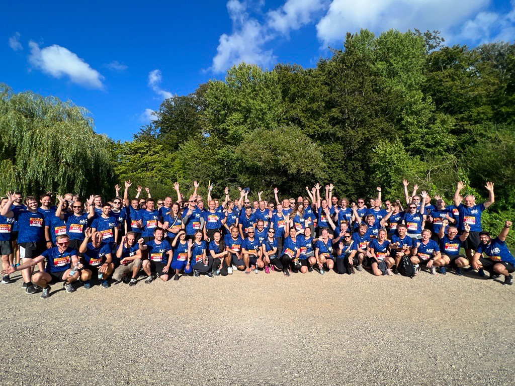 MobileIndRobots's tweet photo. We participated in the #DHLrun yesterday! Thank you to all the #runners and #walkers for bringing our employer promise #motionatwork to the next level! https://t.co/LVfh33rxmg