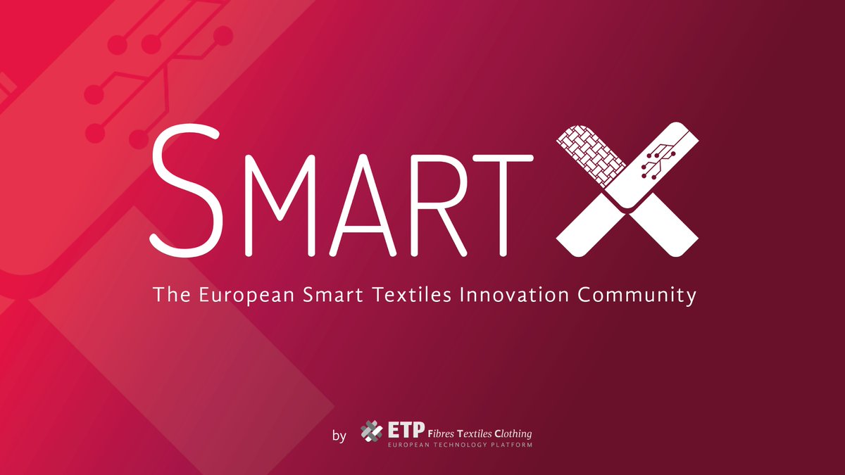 SmartX says goodbye, but the smart textiles community goes on🚀

After the success of SmartX, <a href="/TextileETP/">Textile ETP</a> is bringing togeth­er lead­ing indus­try inno­va­tors &amp; tech devel­op­ers, with e‑learning, net­work­ing activities &amp; more!

Join this new Community⬇️
textile-platform.eu/smart-textiles
