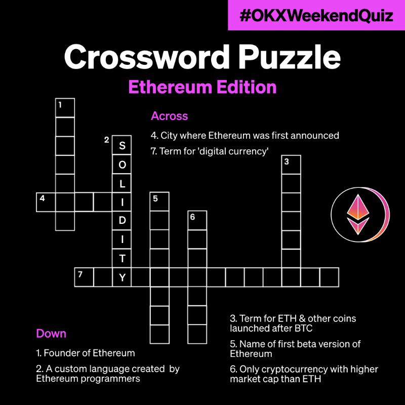 okx's tweet photo. Prior to the Merge, let's take our #OKXWeekendQuiz to test your knowledge of #Ethereum 😉

Participate to win up to 120 USDT 💰

🤑 To enter:

1️⃣ Follow + Like + RT
2️⃣ Comment your answer &amp; @ 2 friends
3️⃣ Fill ⤵️