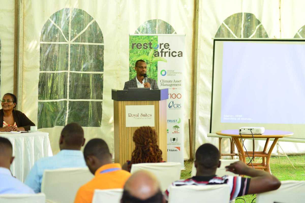 Restore Africa program has launched in Uganda! Funded by Climate Asset Management through the Global Evergreening Alliance,<a href="/CRSUganda/">CRSUganda</a> is the lead implementing organization jointly with <a href="/CAREUganda/">CARE Uganda</a>, <a href="/WorldVisionUg/">World Vision Uganda</a>, <a href="/ECOTRUST_Ug/">ECOTRUST</a> <a href="/ICRAF/">World Agroforestry</a> &amp; <a href="/UgandaLandCare/">Uganda Landcare</a>. #RestoreAfrica