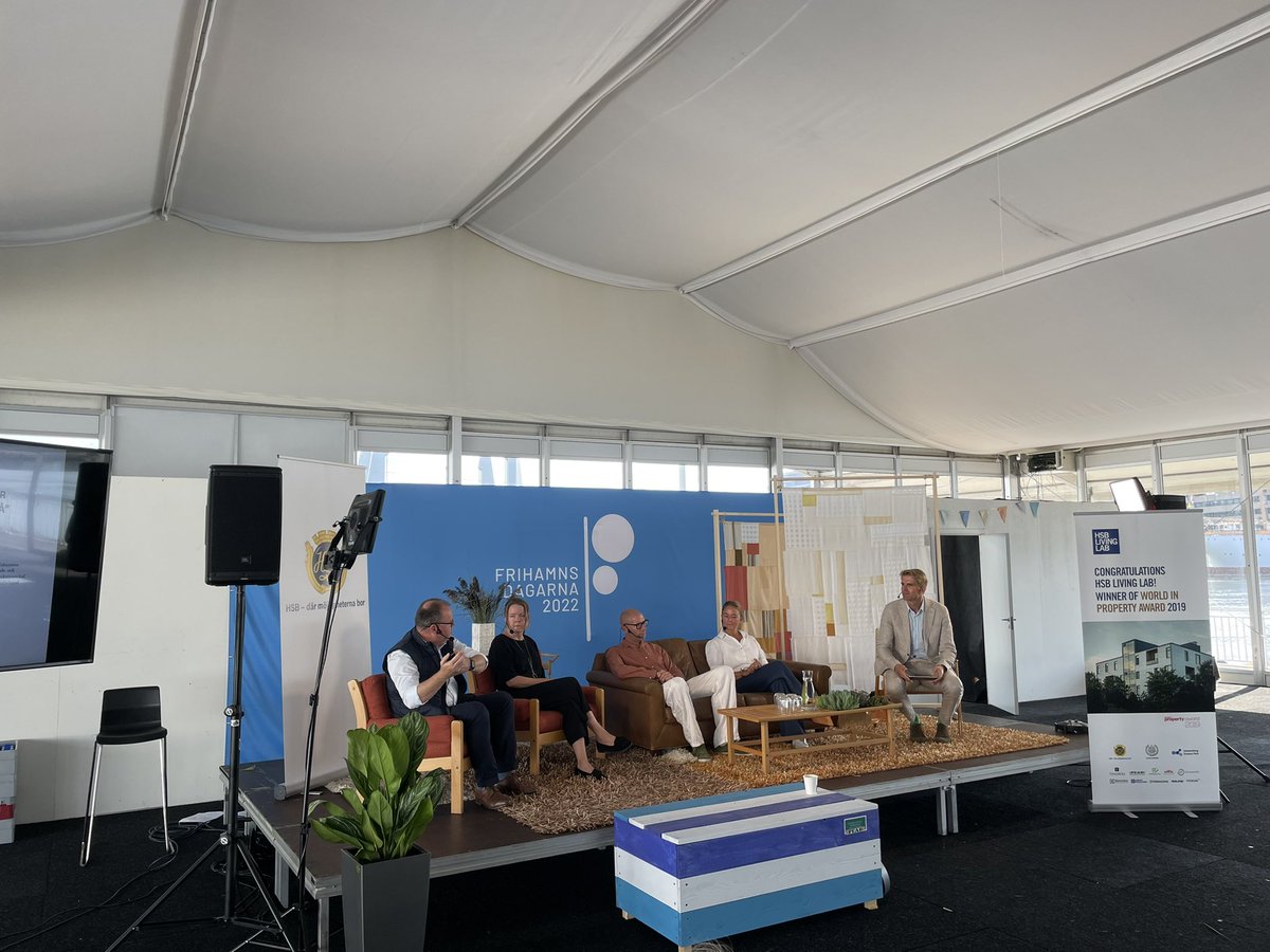 HSBGoteborg's tweet photo. Diskussionen om ungas bostadssituation pågår på Frihamnsdagarna! #frihamnsdagarna #hsbgöteborg https://t.co/BqWAX2UPrN
