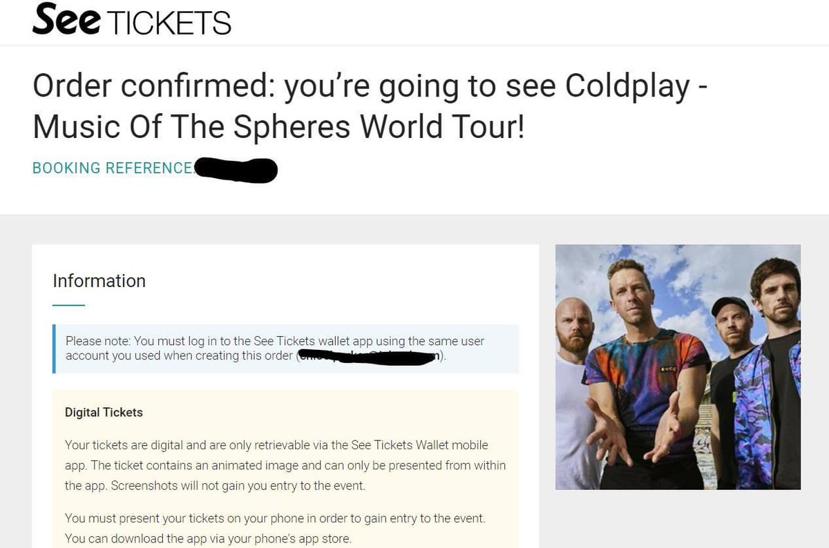 chloision's tweet image. So this happened yesterday!!🥳

#Coldplay #music #ColdplayManchester #gig #SeeTickets