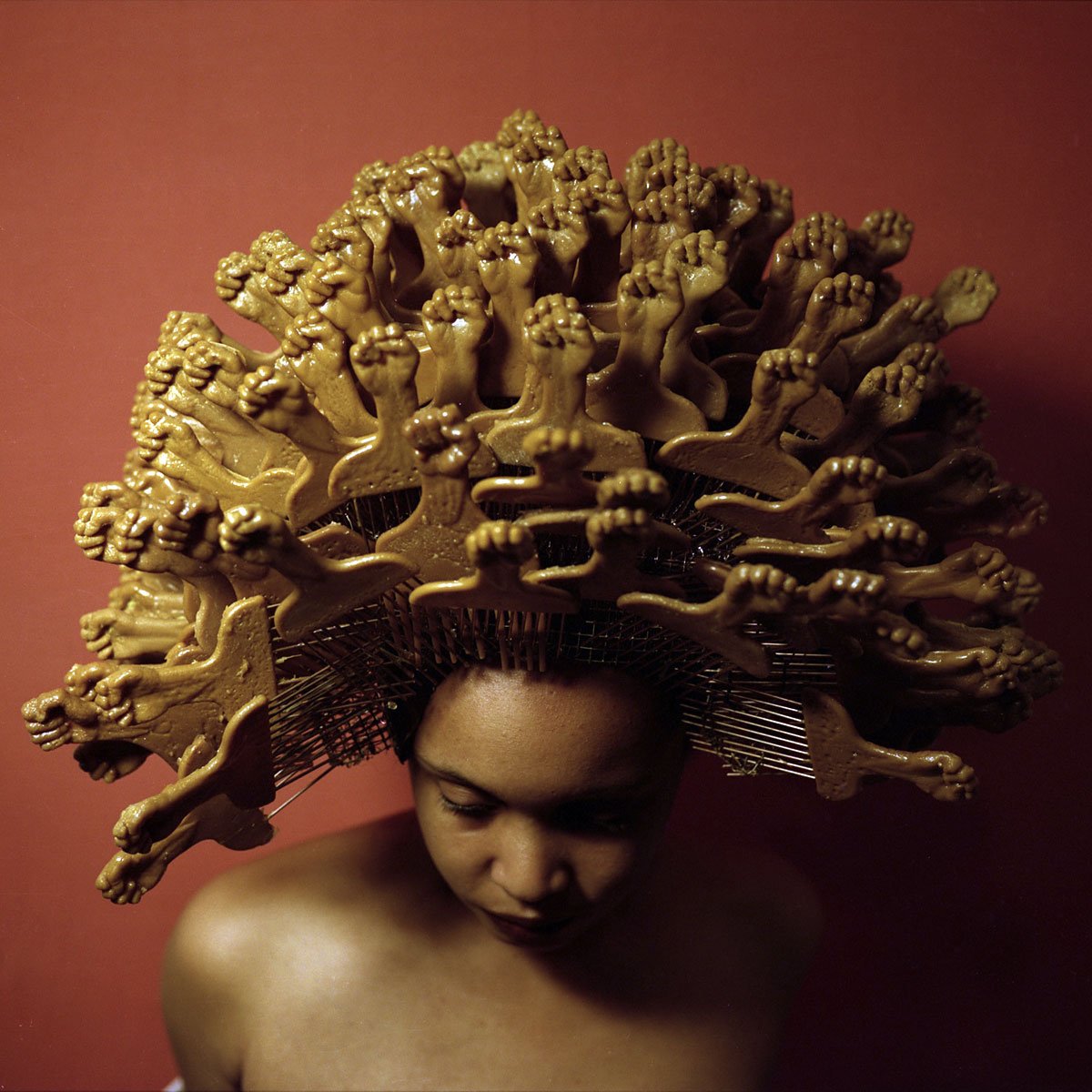 womensart1's tweet photo. US artist Lauren Kelley, 'Pickin', 2007, Self Portrait #WomensArt https://t.co/bn48QIh609