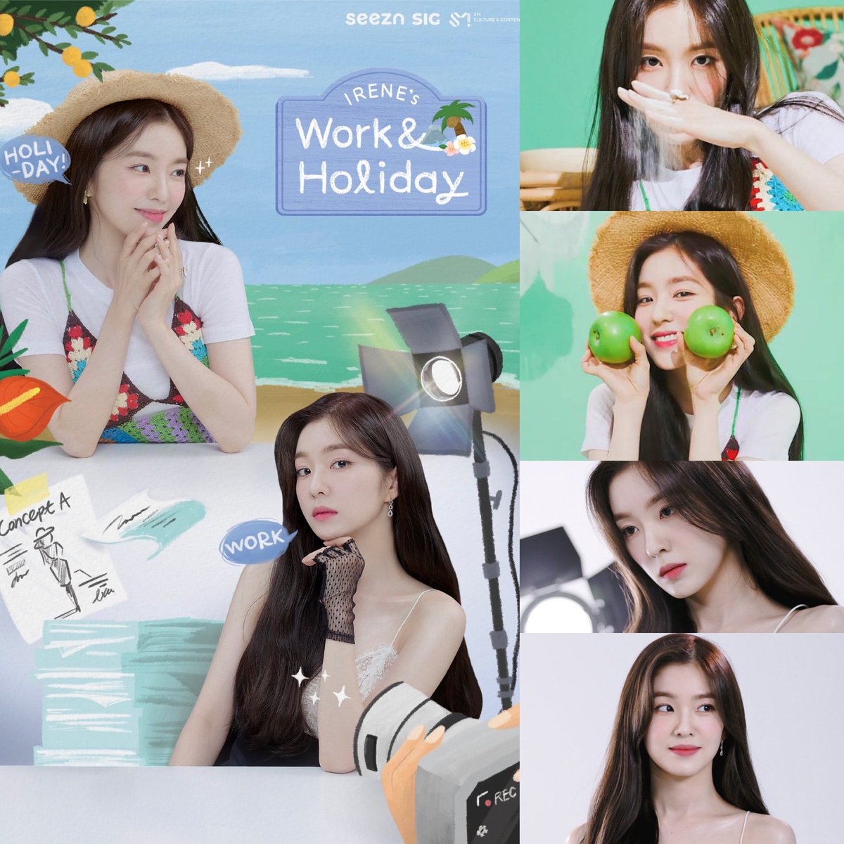 Last episode for Irene’s Work&Holiday today! 🥲

#IRENEWorkAndHoliday_Finale
#아이린의워크앤홀리데이 @RVsmtown