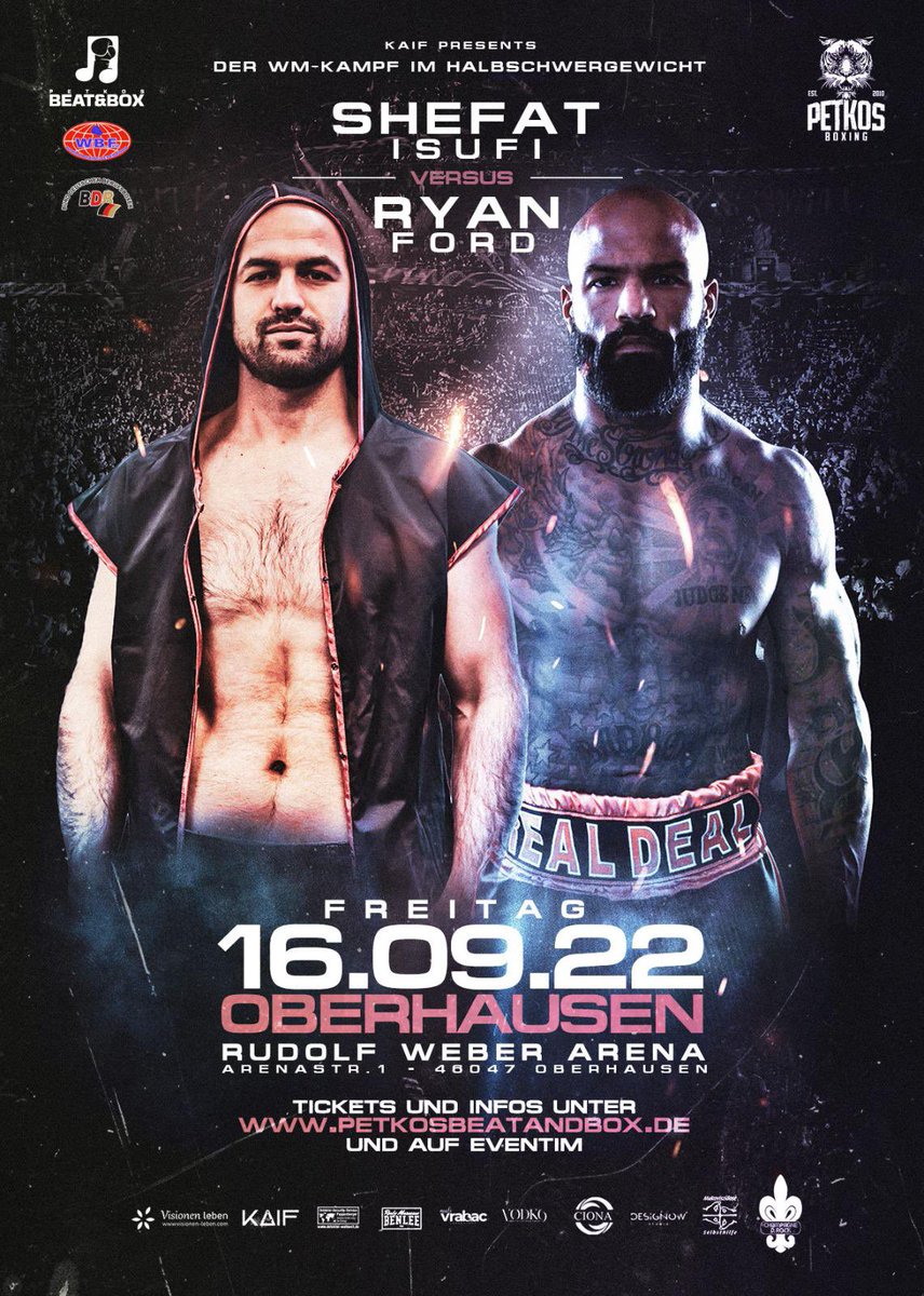 ShefatIsufi's tweet photo. The belt will stay home 🥊🏆

September 16th 

#teamisufi https://t.co/SAyhQ2aj8N