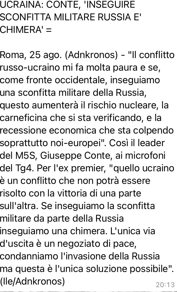 jacopo_iacoboni's tweet photo. Giuseppe Conte ripete pari pari la propaganda del Cremlino. È sconcertante come ognuna delle singole frasi qui riportate sia, letteralmente, nel manuale che si ascolta su tutti i canali di stato russi, e sulla bocca dei propagandisti di Mosca. https://t.co/017AGbza6c