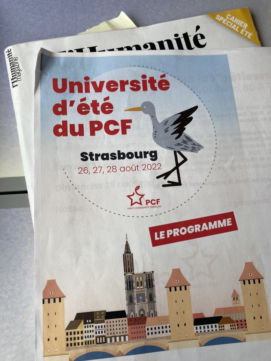 PCF531's tweet photo. ⏰C’est la rentrée ! Direction #Strasbourg pour les #UEPCF. De quoi nourrir nos réflexions et les luttes à venir. #Jeunesses #Abstention #Logement #ÉgalitéFemmesHommes #Paix #Écologie #Éducation #ServicesPublics #Santé #Économie #Énergie etc etc. #JoursHeureux https://t.co/9bgUvi1j03