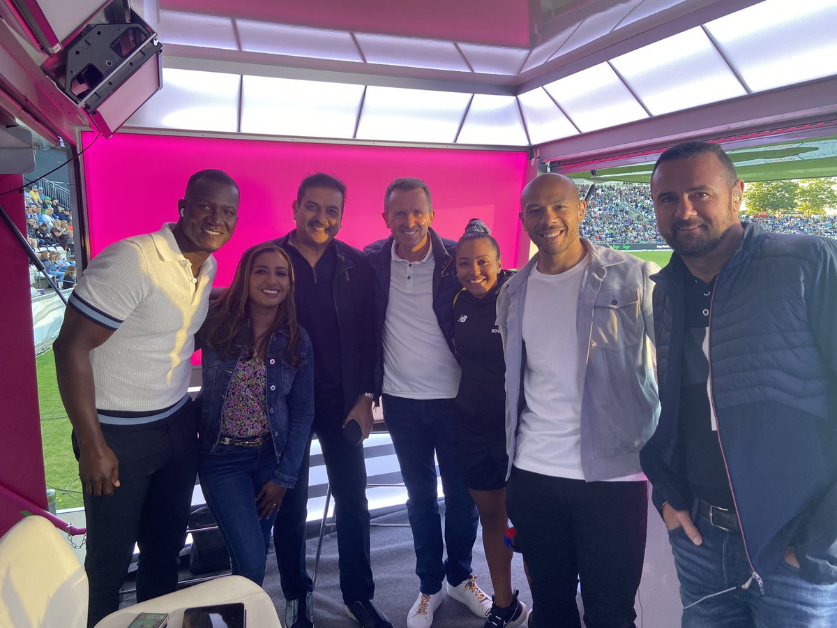 Thanks for having me in the pod <a href="/SkyCricket/">Sky Sports Cricket</a> 🙌🏾
 
#TheHundred