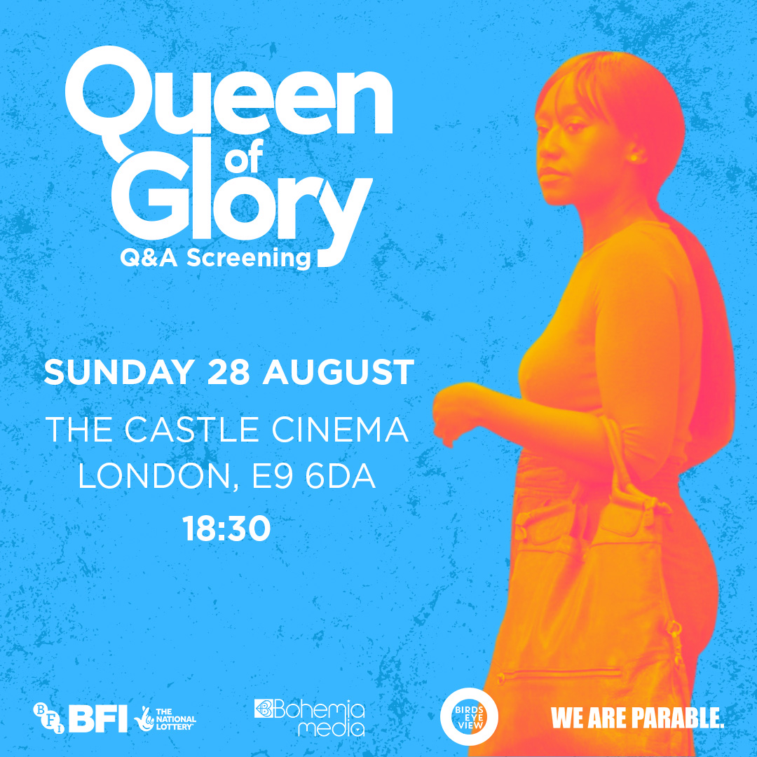 This Sunday, see @QueenofGlory22 at @thecastlecinema feat. a Q&A hosted by writer and broadcaster @afuahirsch, with director, writer and star @itsnanamensah and producers @baffakoto and Kelley Robins-Hicks.

Get £8 tickets if you use the code 'glorious'

castlecinema.admit-one.co.uk/?p=tickets&per…