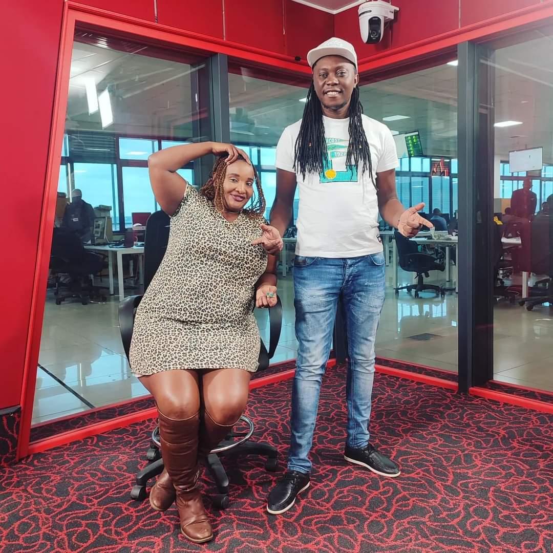 Party people are you ready it's Friday and you know how we do kwenye nganya Friday on 104.5 @vybezradioke @browngalnessa and @deejaypatiz #vybeayard