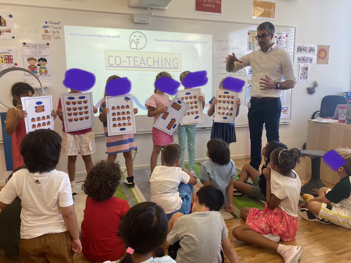 Great week co-teaching about co-teaching! Beginning the year with a common understanding for all of us (students and teachers) will hopefully set us all up for more success!