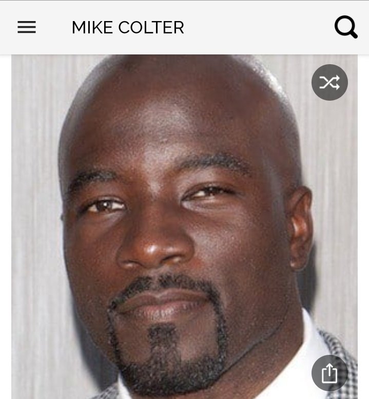 Happy birthday to this great actor.  Happy birthday to Mike Colter 