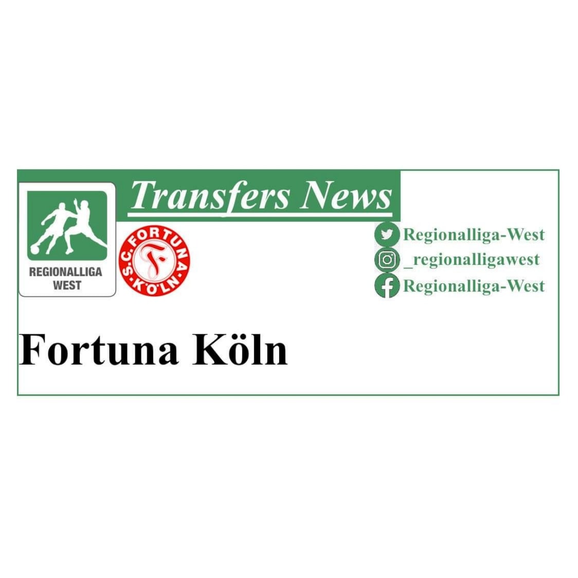 RL__West's tweet photo. + Spielerwechsel +
Gestern den Vetrag noch aufgelösz und schon einen neuen Verein gefunden.
Kingsley #Sarpei spielt ab sofort für @fortuna_koeln
Spielerprofil:
https://t.co/SfqAqAtr7Z
.
.
#RegionalligaWest / #RLWest / #besteregionalliga / #wechsel / #transfer / #neuerverein https://t.co/Ms0dMegYKY