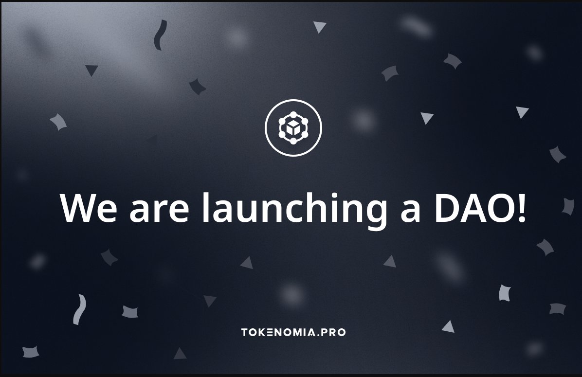 tokenomiapro's tweet photo. GM, Web3 Adopters! ๐
We are launching the $TPRO DAO! ๐ซถ๐ฅณ
1. What's the strong "#why" behind it?
2. What are the #operatingprinciples?
3. And what will be the #firstproposal?
Take your understanding of the $TPRO #DAO to another level: โถ๏ธhttps://t.co/tXgELdgM4b https://t.co/fSkVy3CGgt
