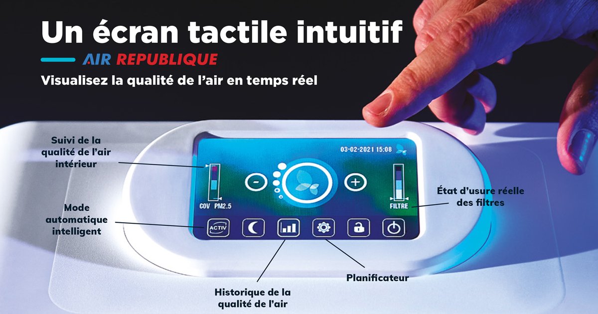 AirRepublique's tweet photo. 93 % DES ECOLES EN🇫🇷PAS DE VENTILATION😡DE L'AIR INTERIEUR(sce VEOLIA)
Il faut des kilomètres de tuyaux‼️ pour résoudre ce problème.
@AirRepublique ⤵️
#EOLIS posé en 15 mn
✅ Fabrication🇫🇷
✅ Pas 🅾️bsolescence
✅ Conforme au décret qualité de l'air
💚🔵RENTRÉE AIR PUR❓#QAI https://t.co/50ArGTMHQE