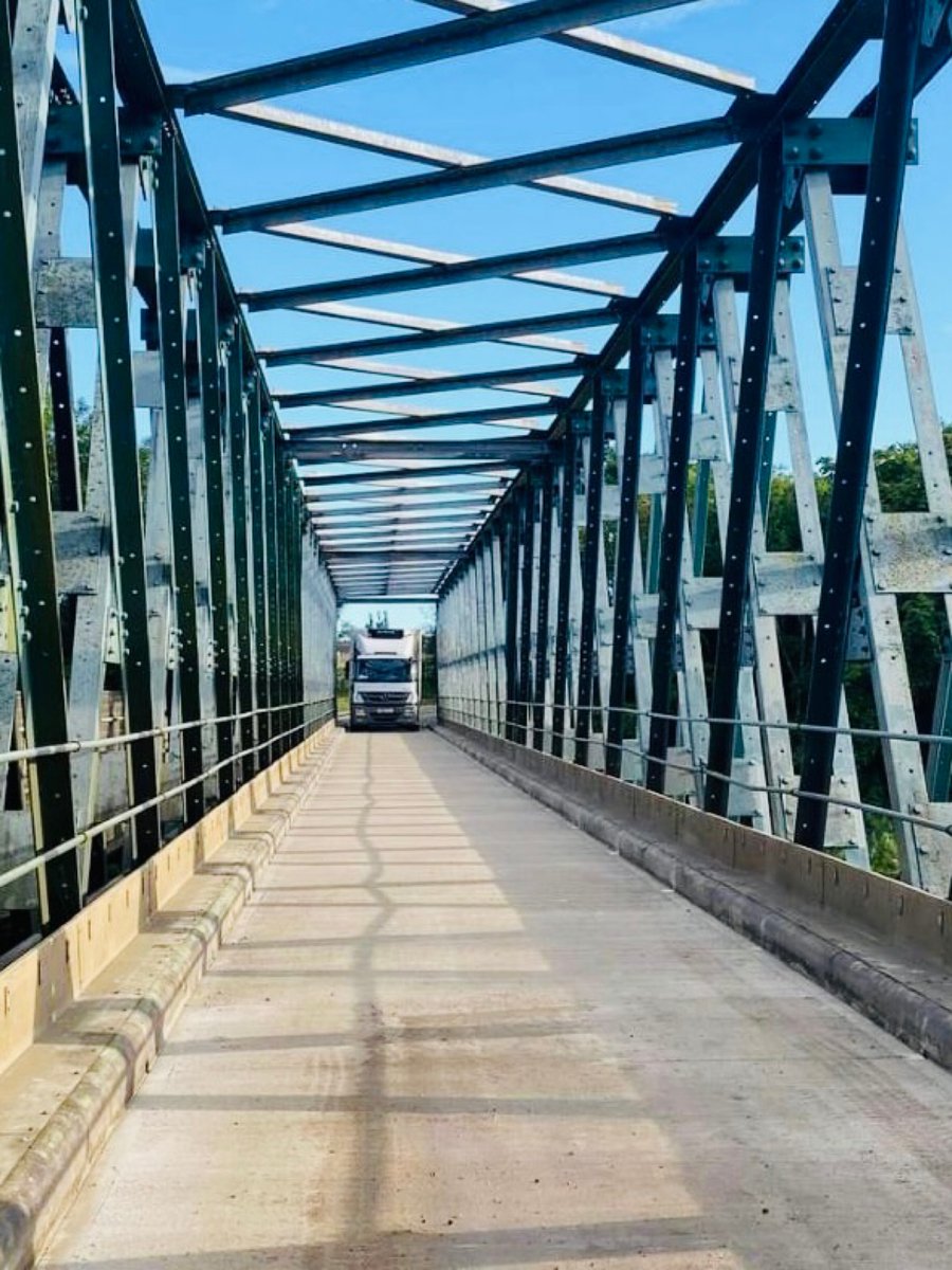 🌉 Langwathby Bridge is back open 🌉

#A686 #Langwathby #Alston #EdenNPT