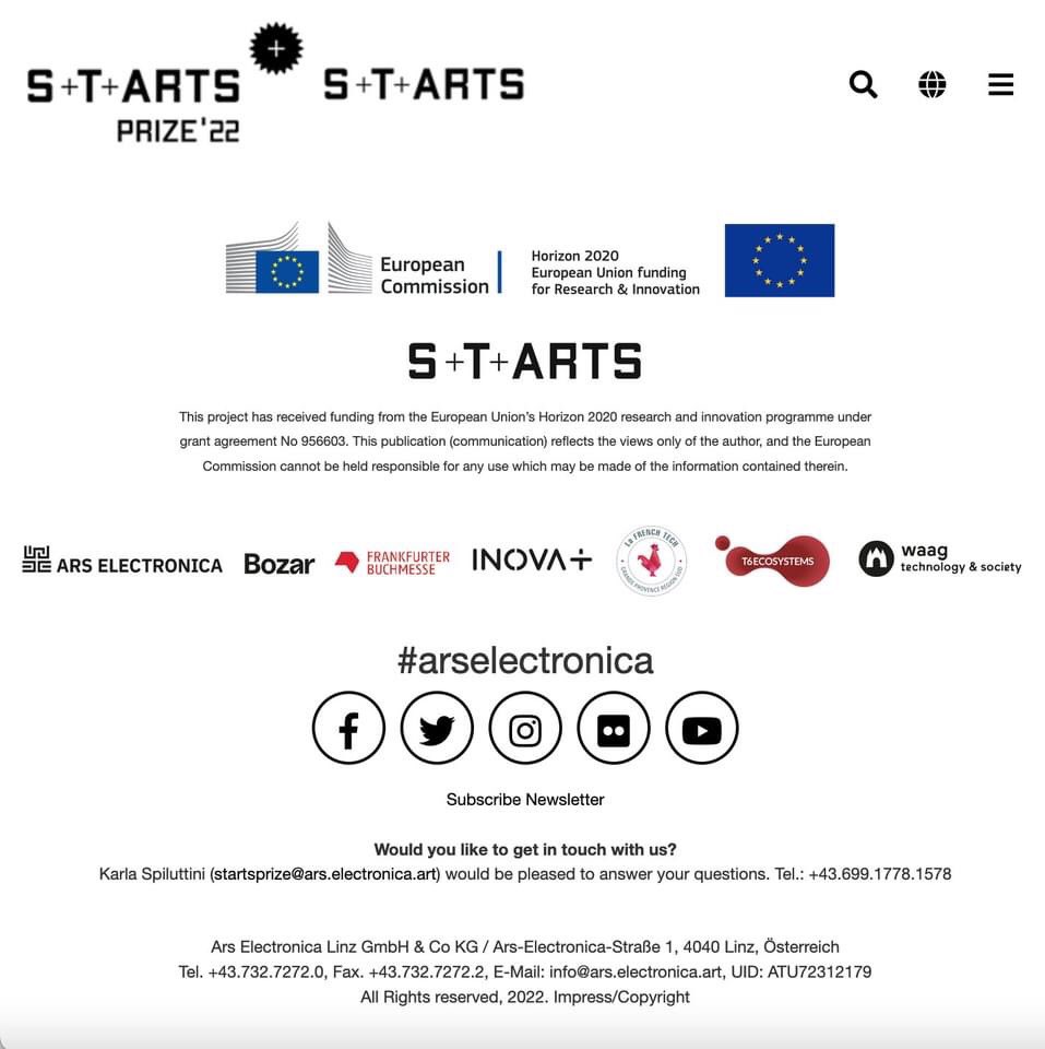 SolarSoundSystm's tweet photo. 📣 Fiers d'être nommés par @ArsElectronica pour le grand prix européen S+T+ARTS honorant l'innovation dans la technologie, l'industrie et la société stimulée par les arts. ☀️
#innovation #arts #art #science #soundsystem #solarsoundsystem https://t.co/p1BsuDObnq