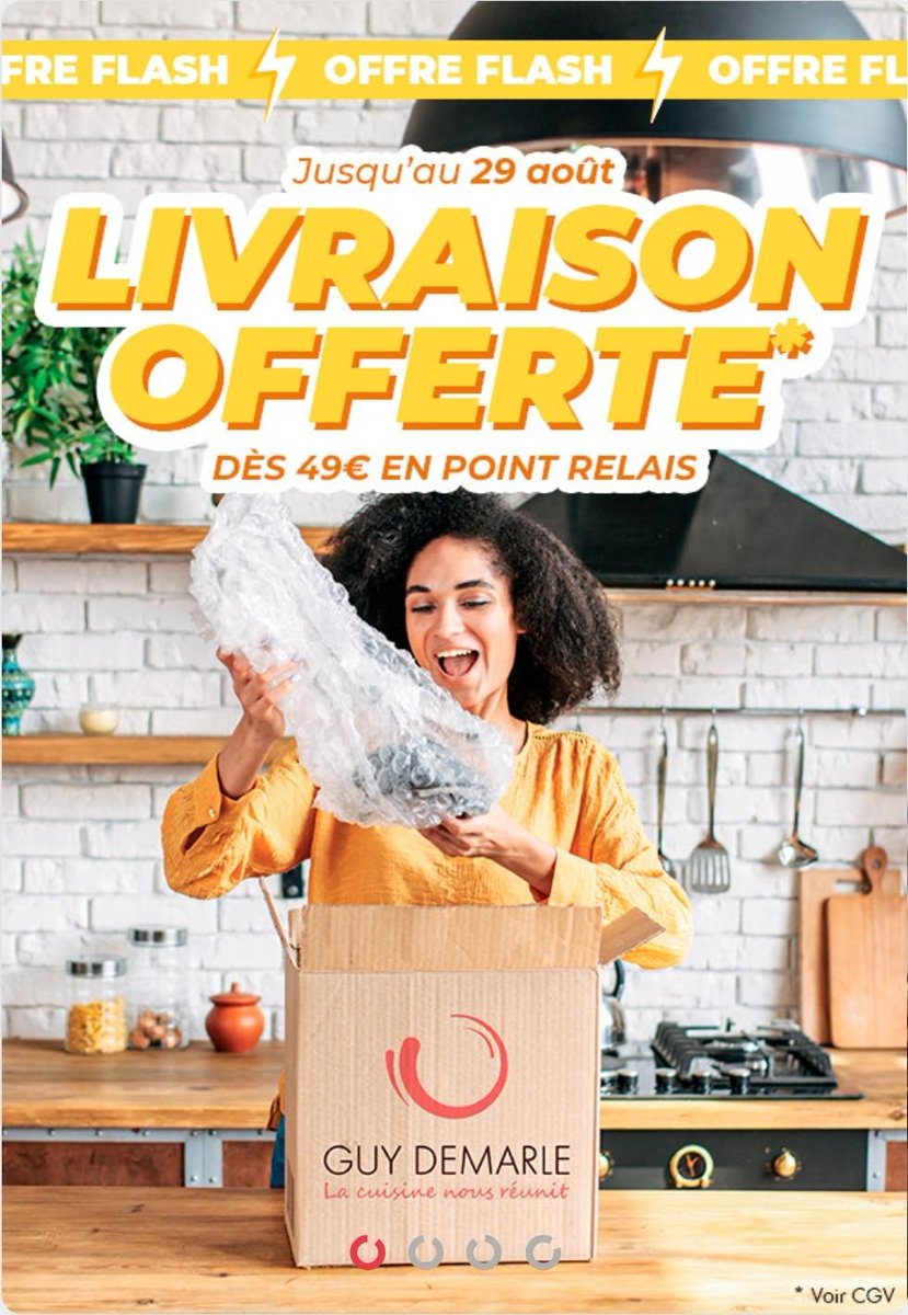 ymcecile69's tweet photo. Profitez de la livraison offerte dès 49€ pour commander  les produits qui sortent du catalogue au 31 août.

Ou bien pourquoi pas pour commander du café Meo si vous avez déjà une machine à grains.

Je compte... #guydemarle https://t.co/RXb5y28cXq https://t.co/69E4v4XmUs