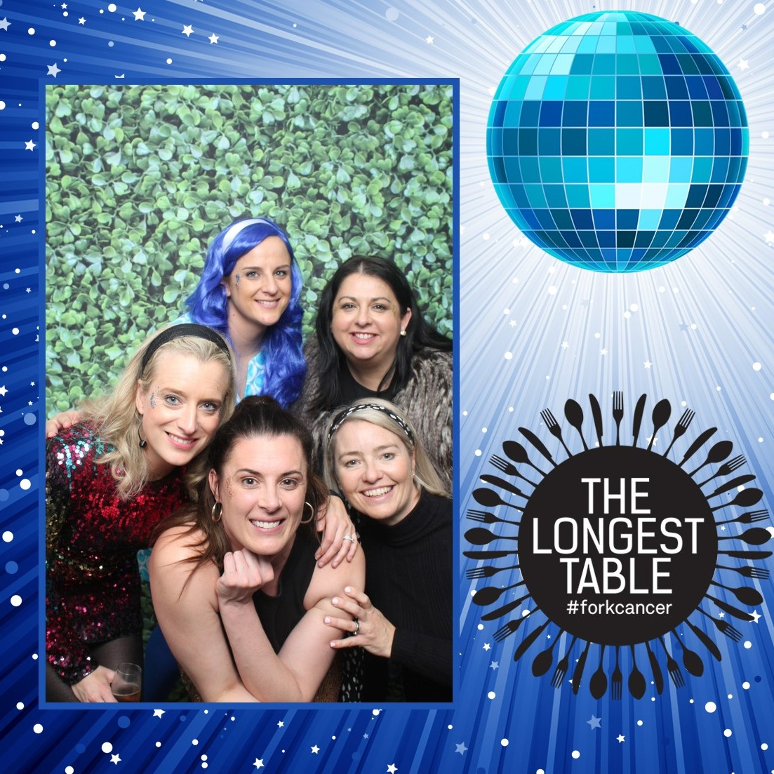 hosp_research's tweet photo. Flashback Friday! 🤩🤩
Last Friday teams from across The Hospital Research Foundation Group came together to host our very own Longest Table event to #ForkCancer!

#TheLongestTable #CancerFundraiser #CancerResearch #ThemeParty #DiscoTheme #WorkParty #PhotoBooth https://t.co/TrhUtfQ45A
