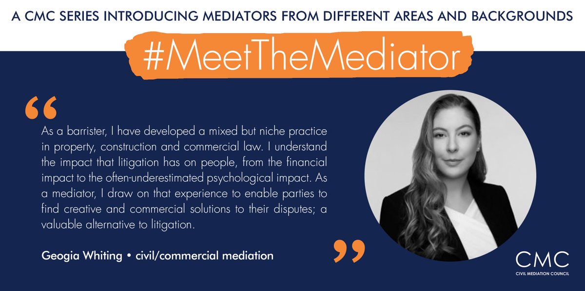 Civil Mediation Council (CMC) tweet media