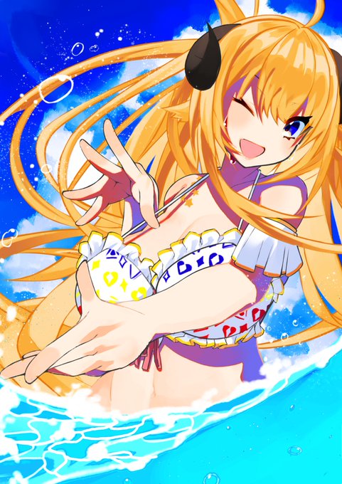 つのまきサマー!!
#つのまきあーと 