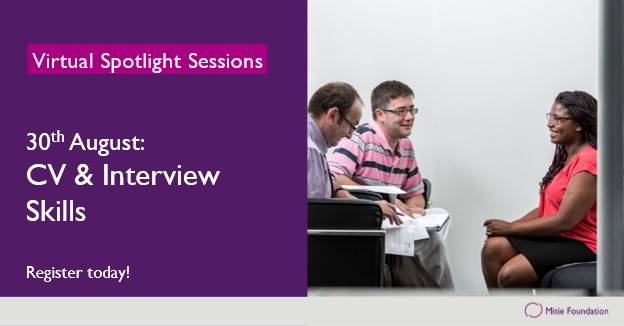 There's still time to register for our #VirtualSpotlightSession: CV &amp; Interview Skills.

Changing job? Bored of getting rejection emails? Out of practice with interviews?

Meet <a href="/mitie/">Mitie</a> managers and hear their top tips on CV's &amp; #Interviews 

Join today: eventbrite.co.uk/e/virtual-sess…