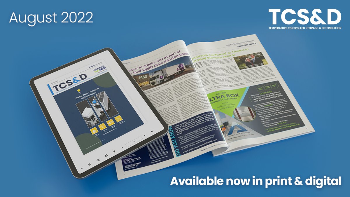 In the latest issue of <a href="/TCSandD/">TCS&D Magazine</a>, you will find exclusive articles from <a href="/ThermoKingEur/">Thermo King Europe</a>, <a href="/hatchercomp/">Hatcher Ltd</a> and a special feature from Highnam Assist "Looking through the Sight Glass a refrigerant story" by <a href="/NormanHighnam/">Norman Highnam</a>.

#coldchain #supplychain #refrigerants #transportrefrigeration